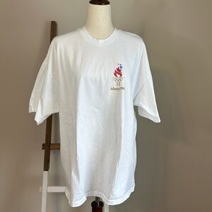 Vintage Atlanta 1996 Olympic Games T-Shirt Size XXL Printed on Hanes Heavyweight